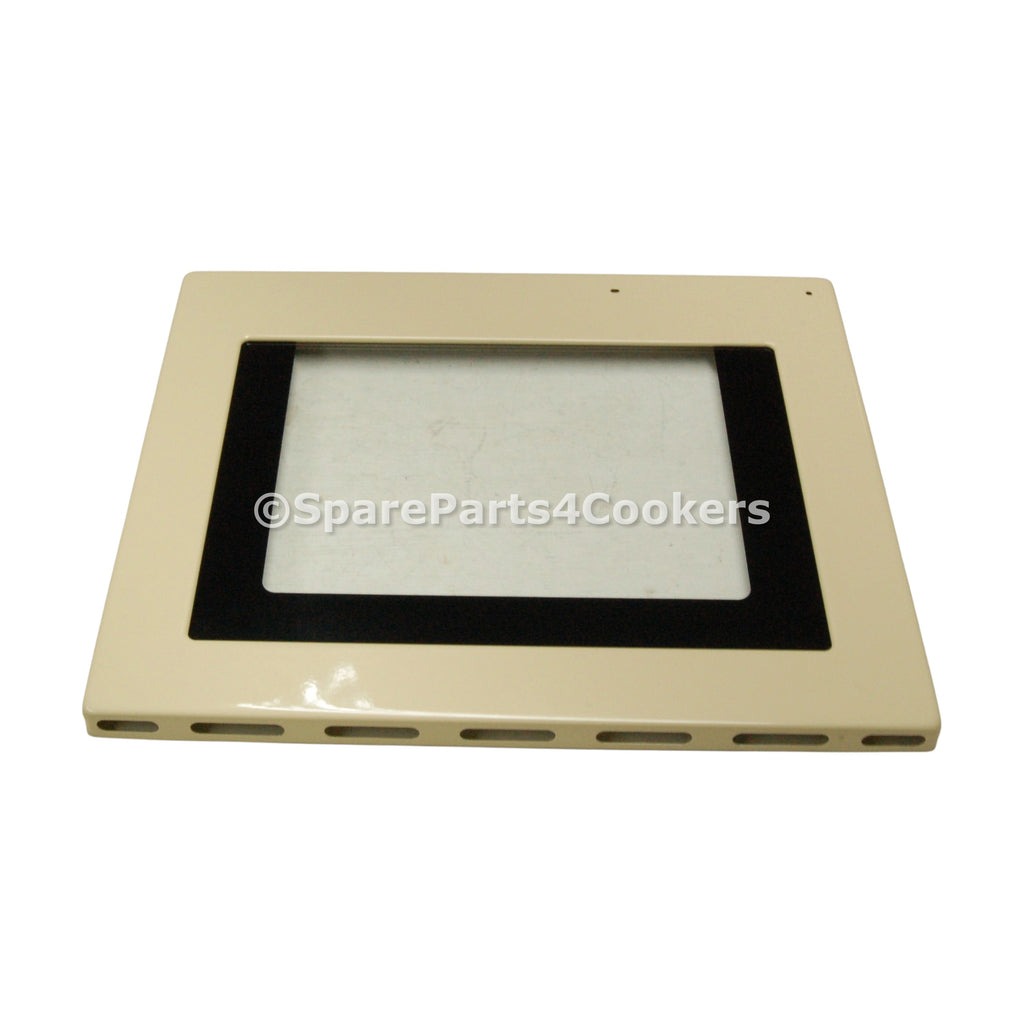 RANGEMASTER Genuine Outer Left Hand Oven Door Panel In Cream A049968 FVLA049968