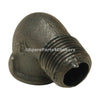 Iron Elbow 90 1/2" M X F Black 6377