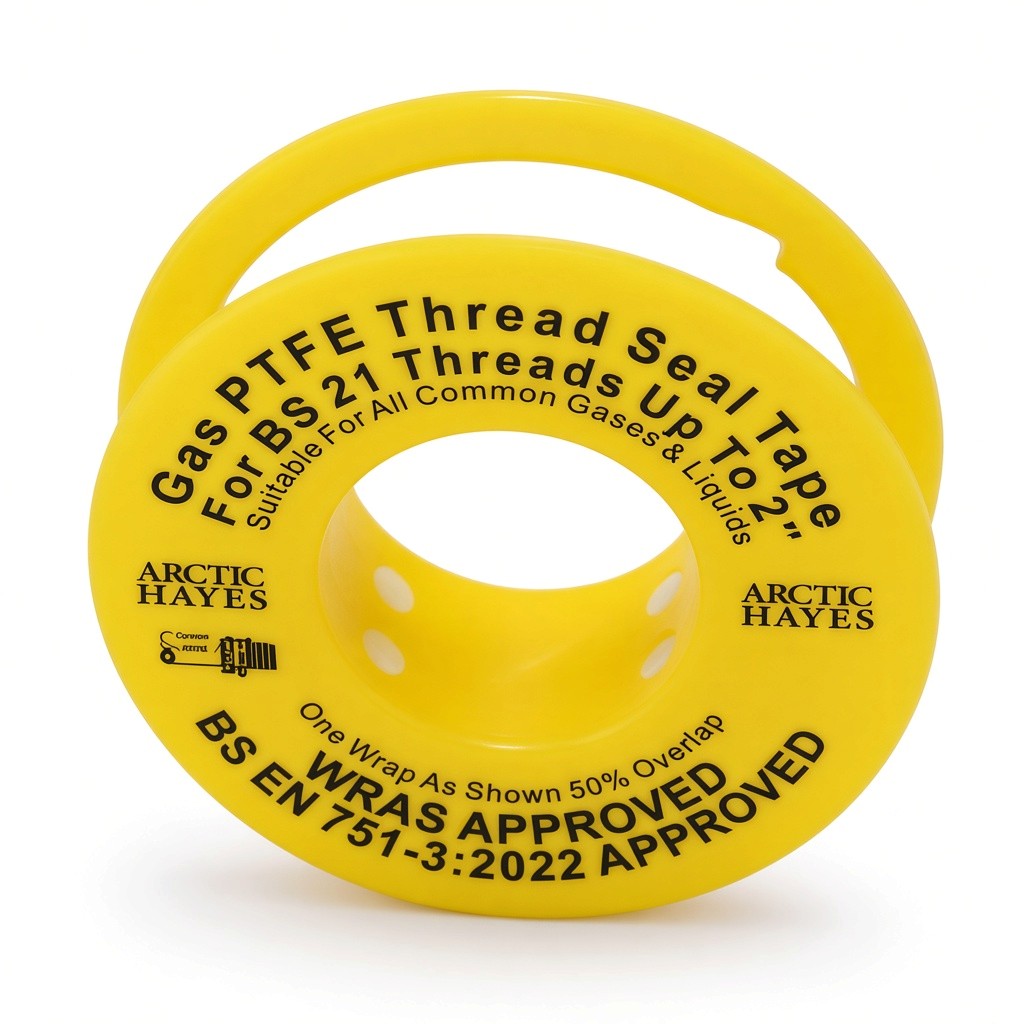 Gas Thread Sealing PTFE Tape 12mm x 5mm 6963