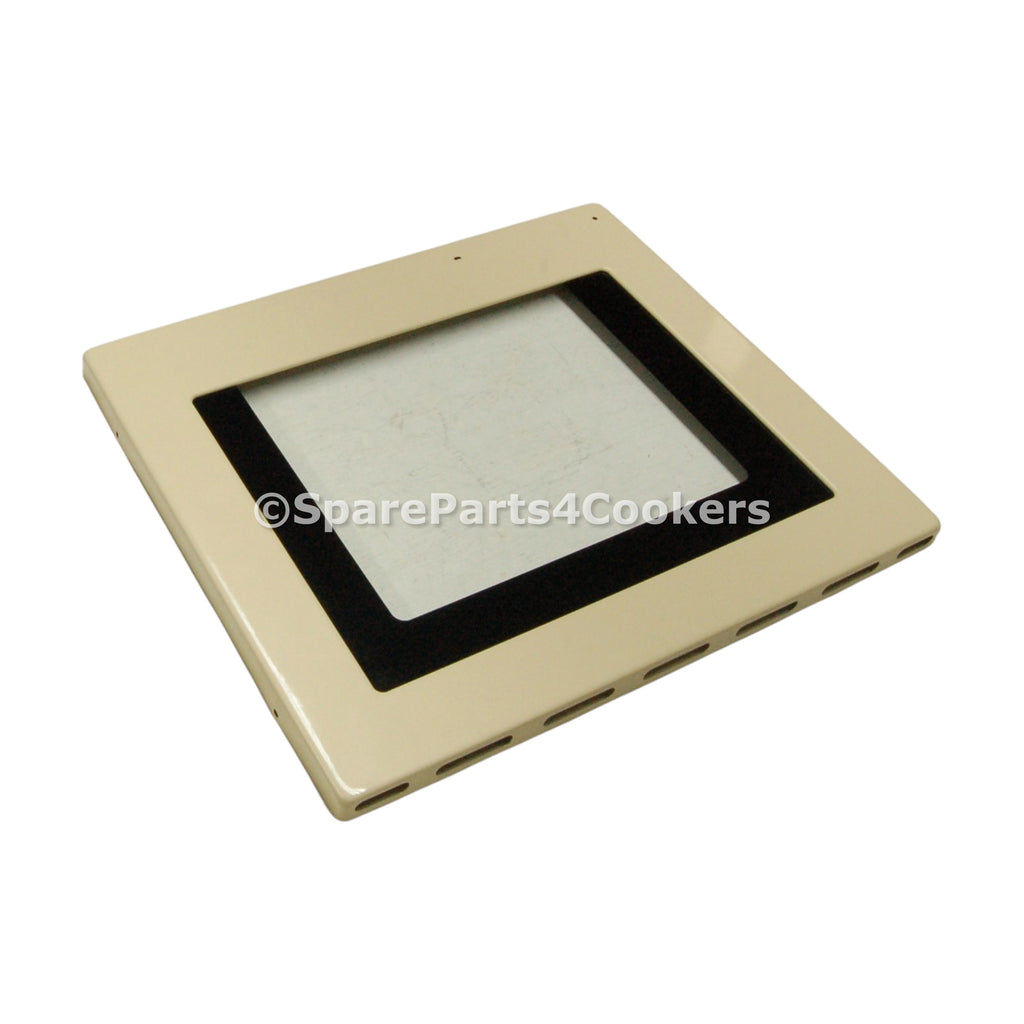 RANGEMASTER Genuine Outer Left Hand Oven Door Panel In Cream A049968 FVLA049968