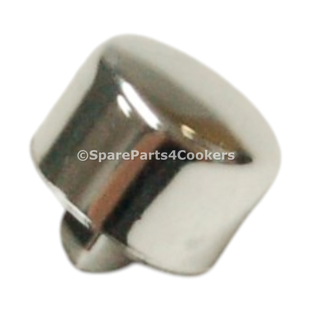 RANGEMASTER Compatible Chrome Silver Ignition and Light Knob / Button P098103 x2