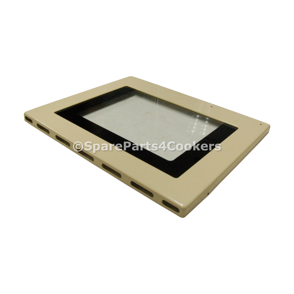RANGEMASTER Genuine Outer Left Hand Oven Door Panel In Cream A049968 FVLA049968