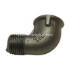 Iron Elbow 90 1/2" M X F Black 6377