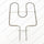 BUSH / SERVIS MONTPELLIER Base Oven Element 700W TMK32621 32621 - spareparts4cookers.com