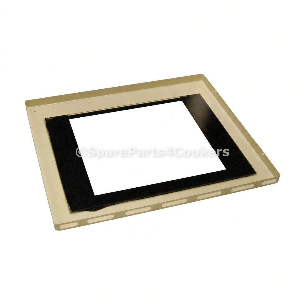 RANGEMASTER Genuine Outer Left Hand Oven Door Panel In Cream A049968 FVLA049968