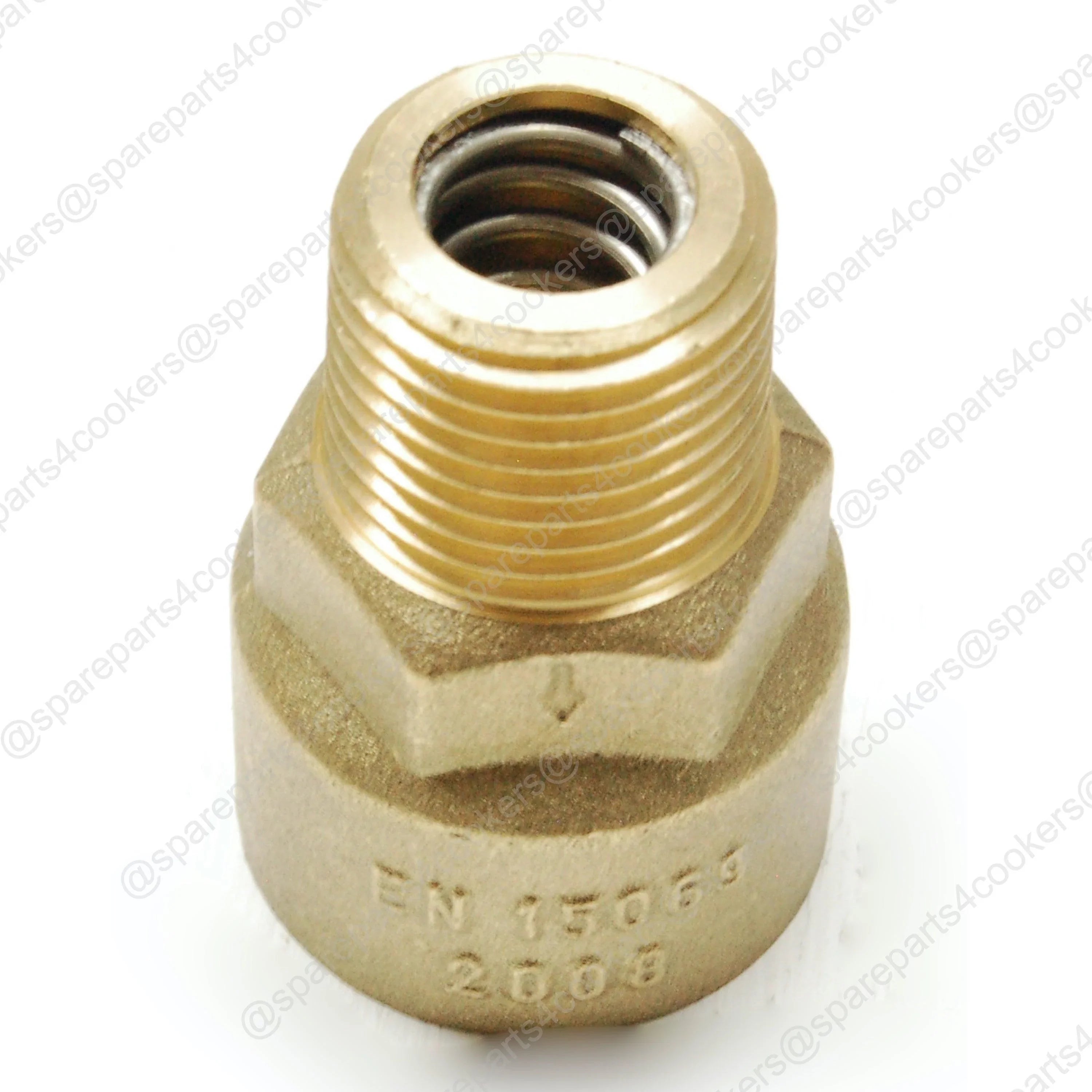 COOKERFLEX 1/2" Straight UKCA/CE Socket NG and LPG