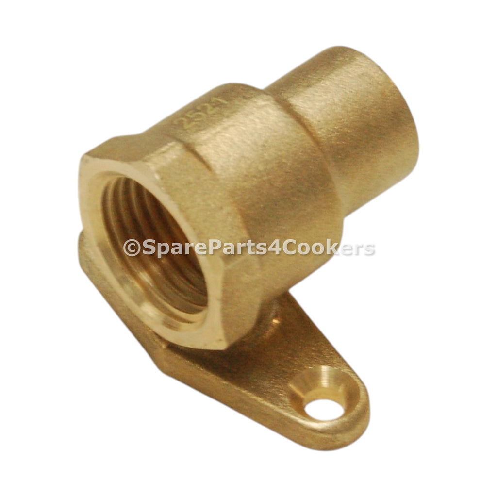 Side Wall Plate End Feed 1/2" x 15mm 13686