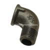 Iron Elbow 90 1/2" M X F Black 6377