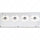 FALCON 1000 White Control Panel Fascia Assembly A041500 FVLA041500 - spareparts4cookers.com