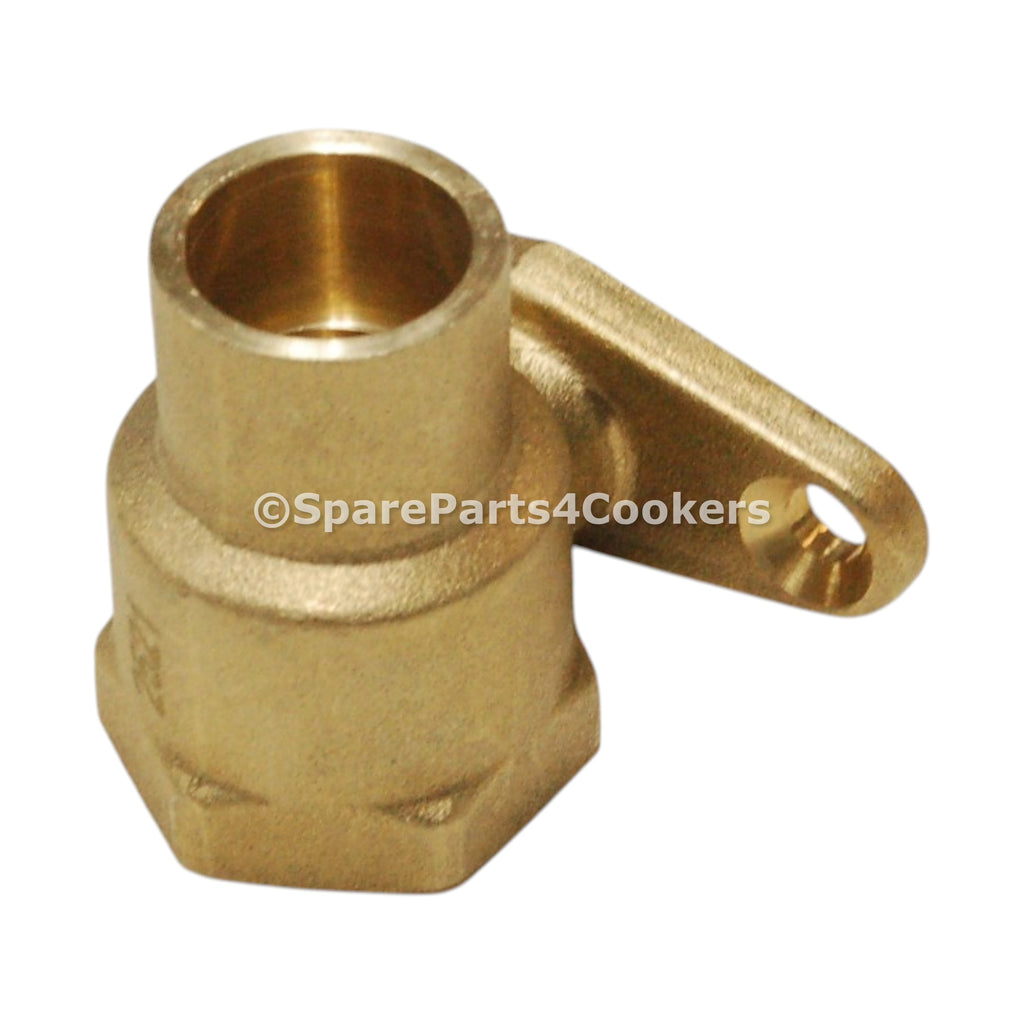 Side Wall Plate End Feed 1/2" x 15mm 13686