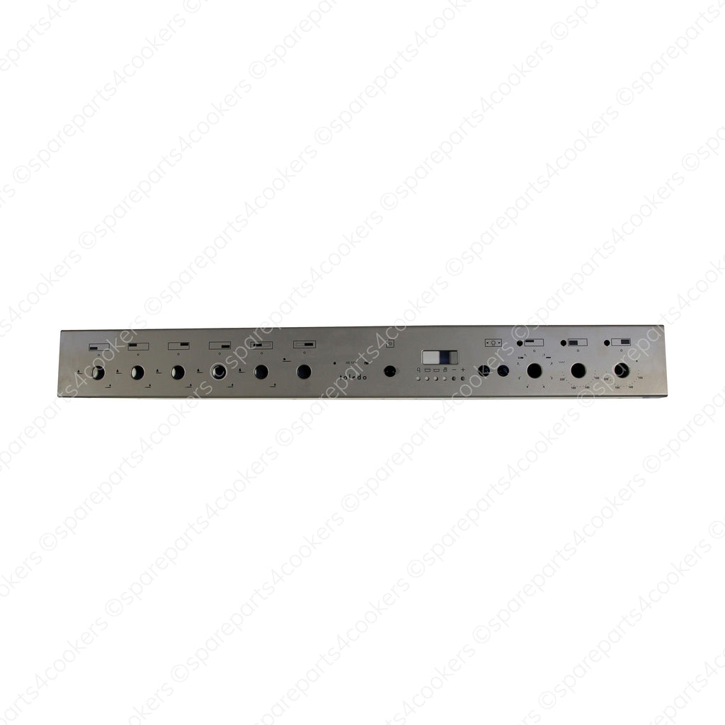 RANGEMASTER TOLEDO 110 Fascia Panel Stainless Steel OBSOLETE A030503 FVLA030503 - spareparts4cookers.com