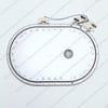 BORETTI by ILVE Dual Zone Oval Ceramic Hob Element 2400 / 1500W A45886 A/458/86 - spareparts4cookers.com