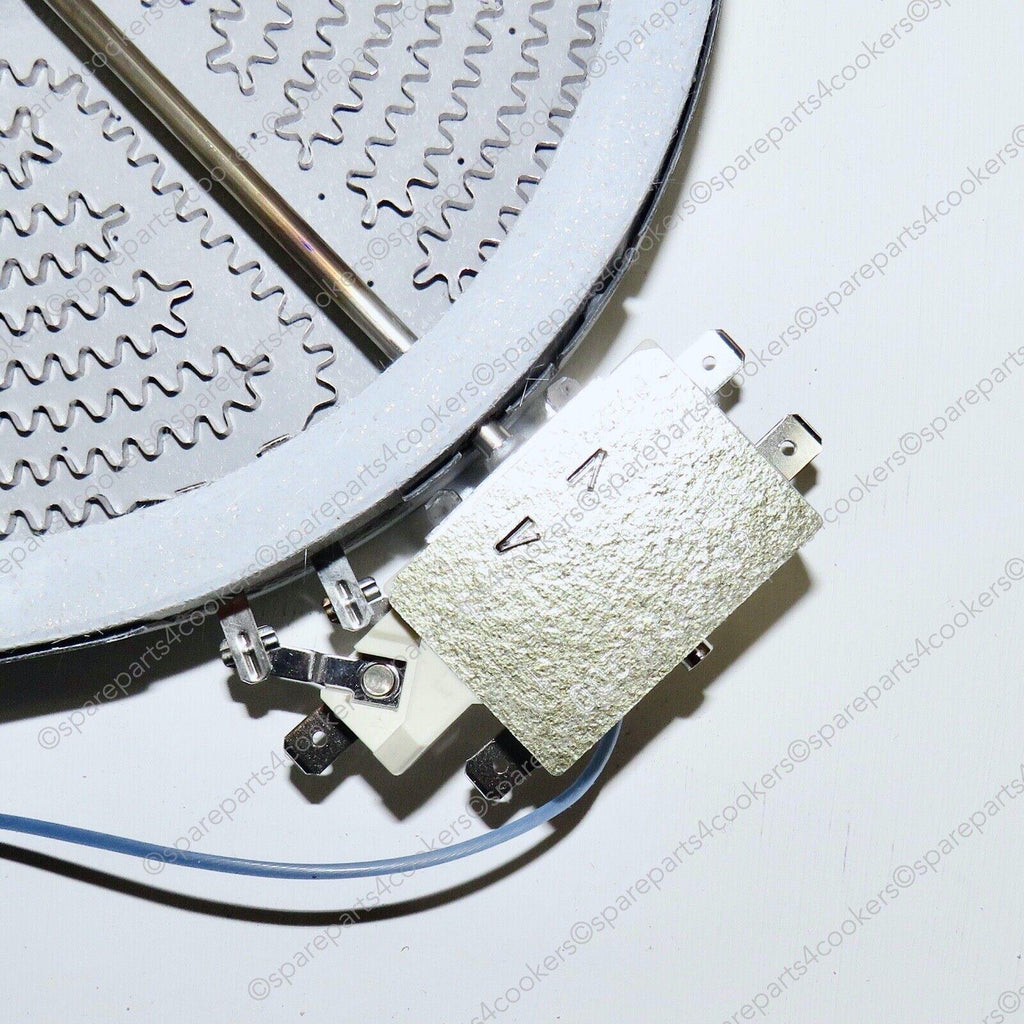 BORETTI by ILVE Dual Zone Oval Ceramic Hob Element 2400 / 1500W A45886 A/458/86 - spareparts4cookers.com