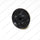 BORETTI Original 9 Function Type Black and Brass Control Knob SP-I/G3030014 - spareparts4cookers.com