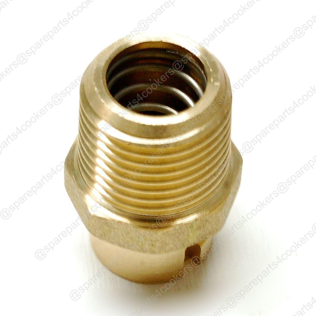 GAS COOKER HOSE+BAYONET + CHAIN KIT 1250mm x 1/2" Micropoint - EN14800 NG + LPG - spareparts4cookers.com