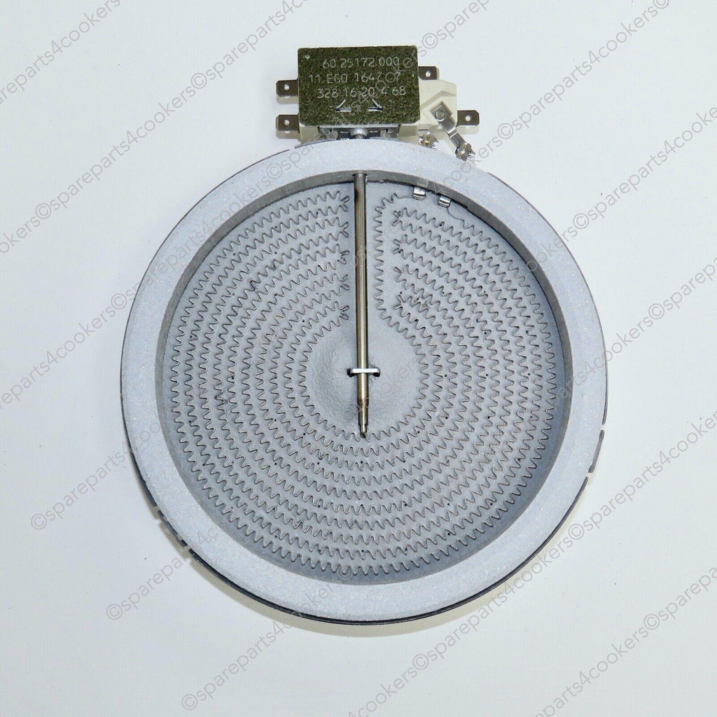 ILVE Small Ceramic Hotplate A45882  SPIA45882 1200w 165mm - spareparts4cookers.com