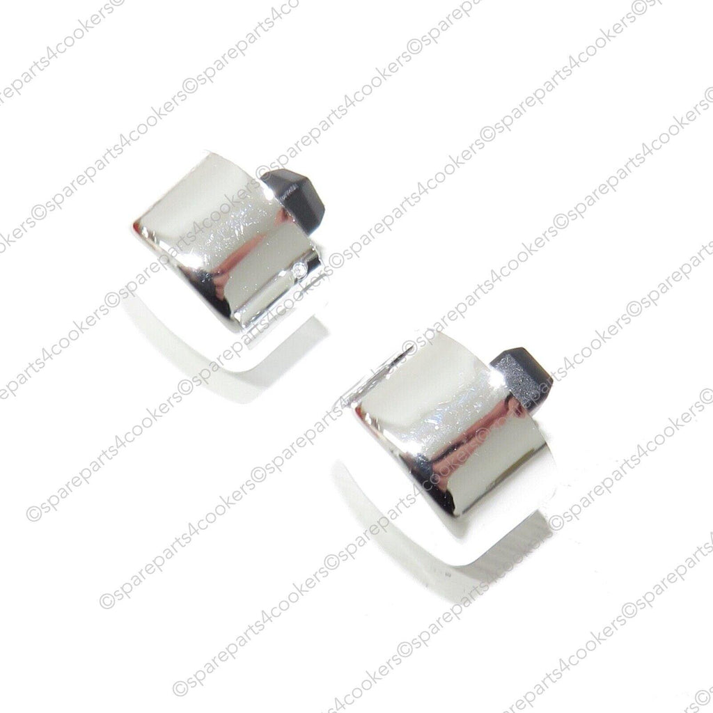 MAYTAG Chrome Ignition  / Light Knobs P098103 x 2 - spareparts4cookers.com
