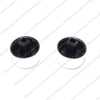 MAYTAG Chrome Ignition  / Light Knobs P098103 x 2 - spareparts4cookers.com